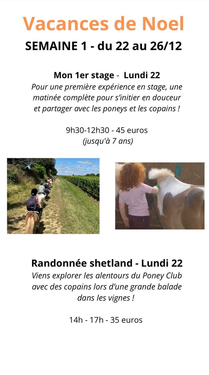 Poney Club Ste Foy